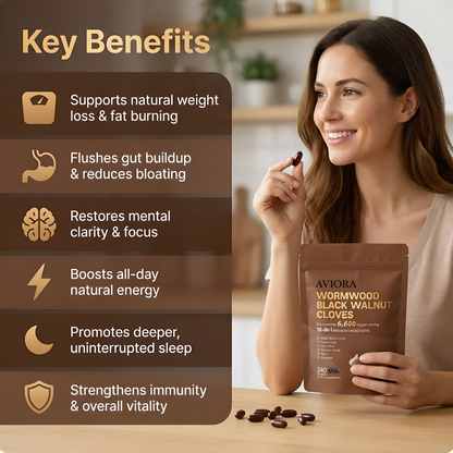 18-in-1 Wormwood Parasite Cleanse — 6,600 mg Odorless Softgels